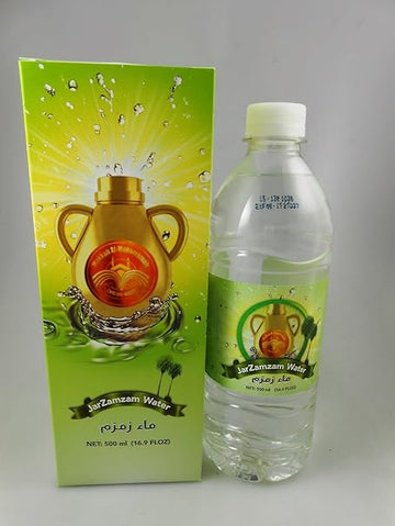 6x ZamZam 500ml Bottle Water from Mecca