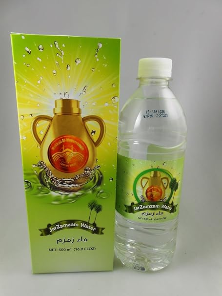 6x ZamZam 500ml Bottle Water from Mecca
